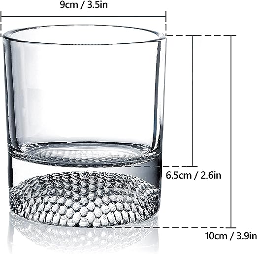The Wine Savant Golf Ball Whiskey Glasses