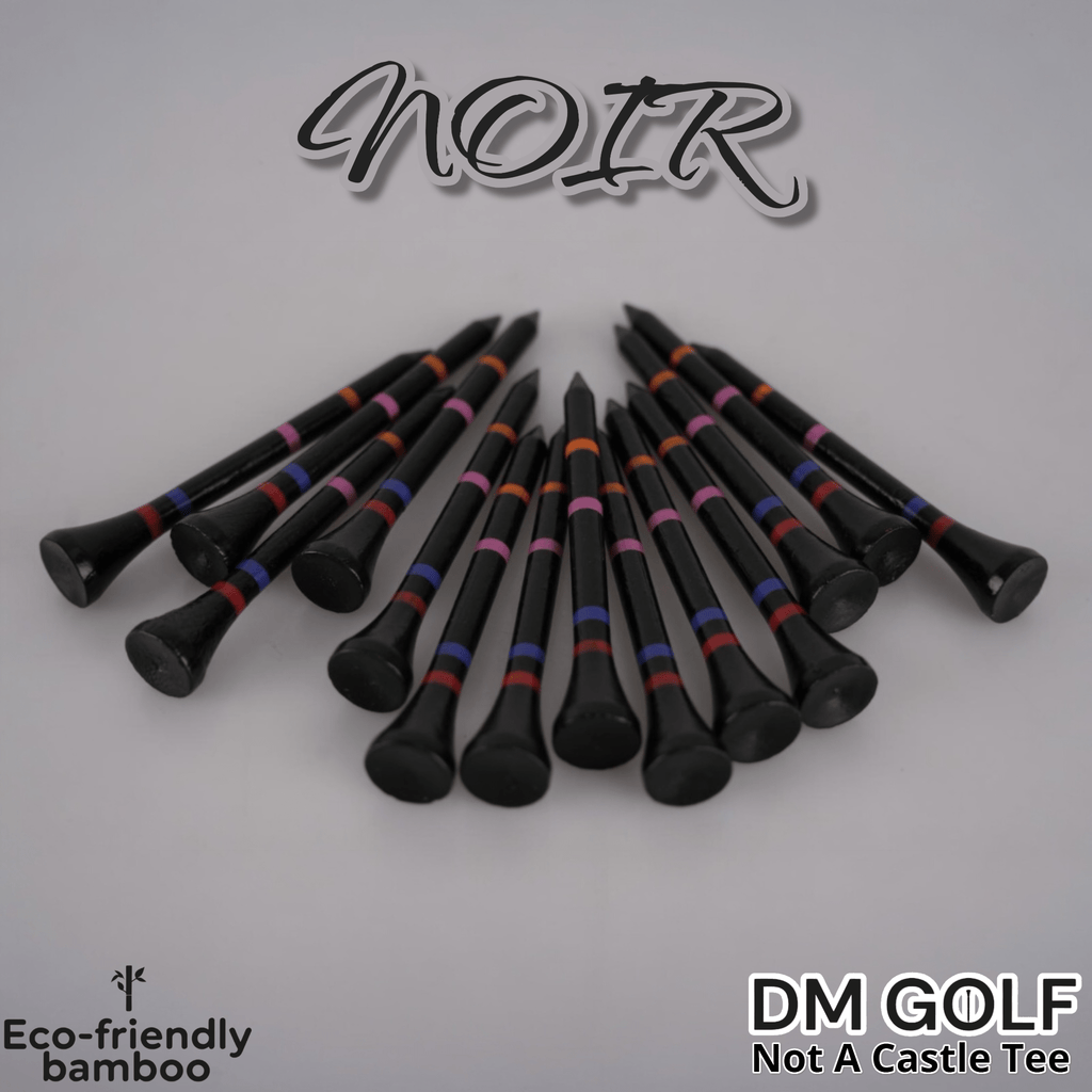 Noir-Not A Castle Tee-Premium 70mm Bamboo Golf Tee