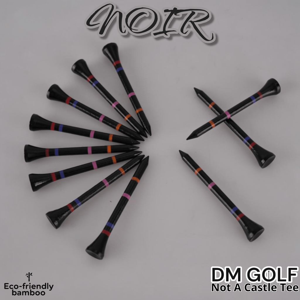 Noir-Not A Castle Tee-Premium 70mm Bamboo Golf Tee