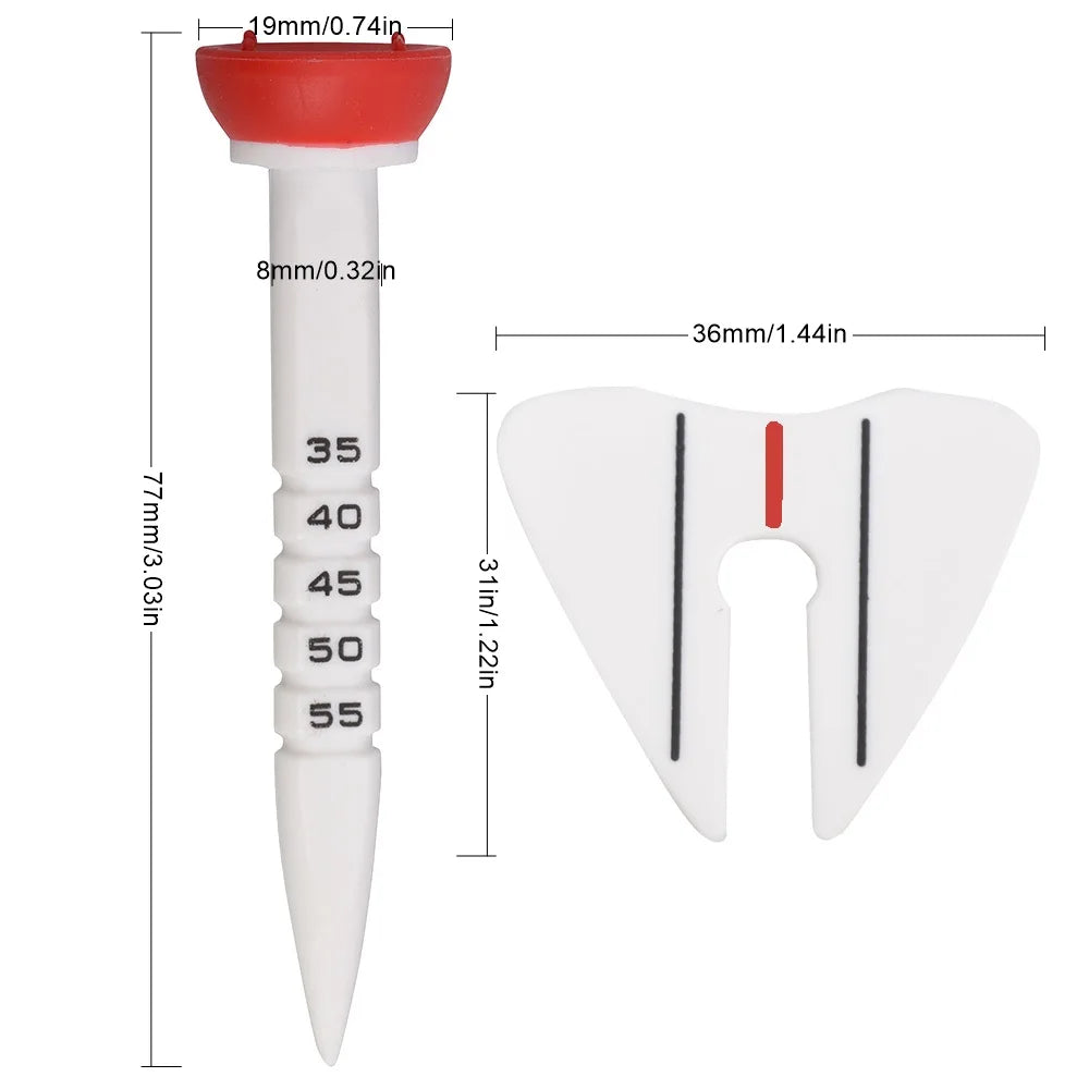 Adjustable-height Golf Tee Training Accessories