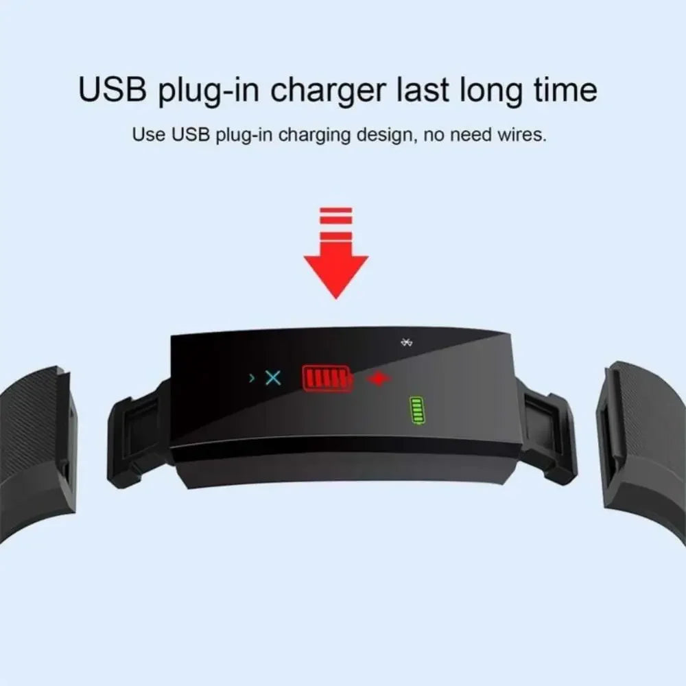 Next-Gen 115Plus Smart Watch for Men & Women: Waterproof, HR/BP Monitor*