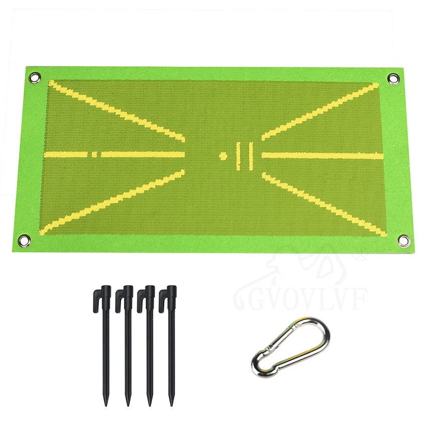 Golf Training Mat Swing Path Analyzer