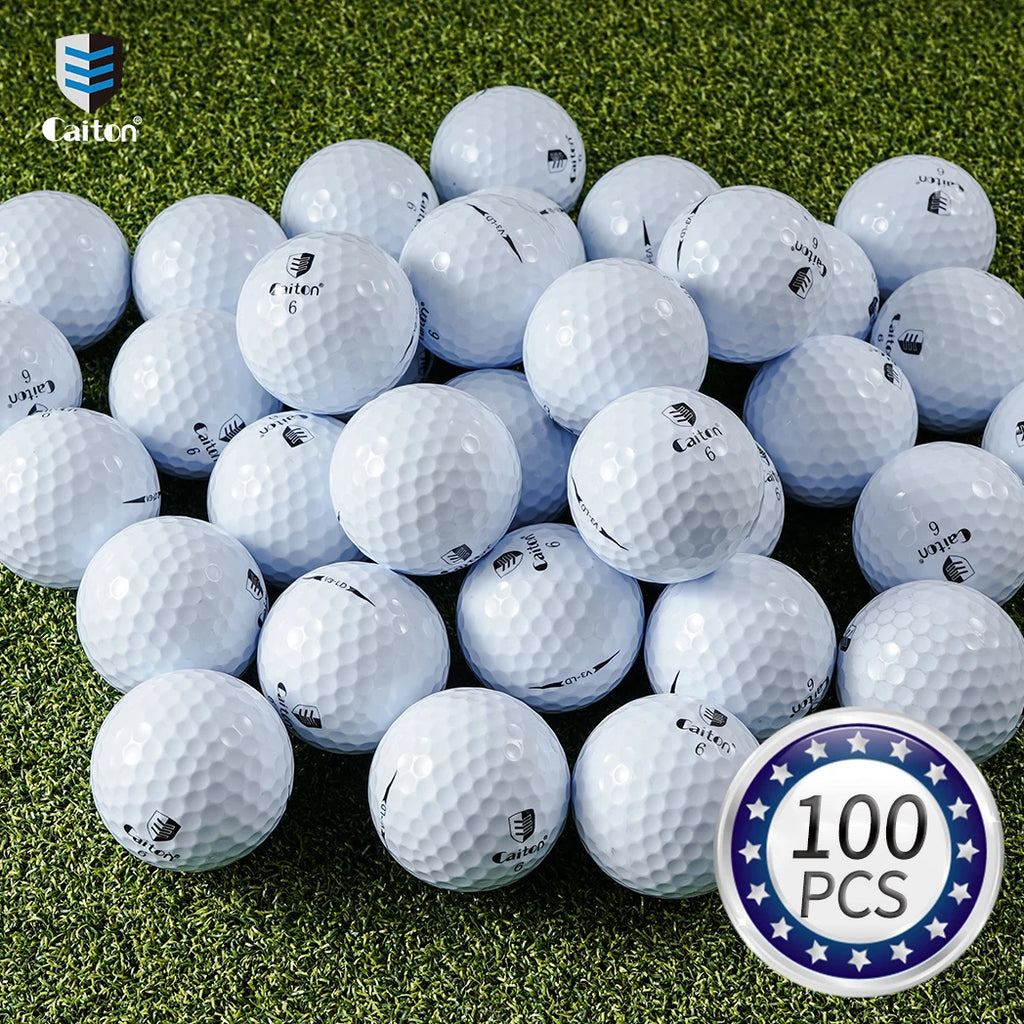 Caiton 100pcs 3-Layer Golf Balls