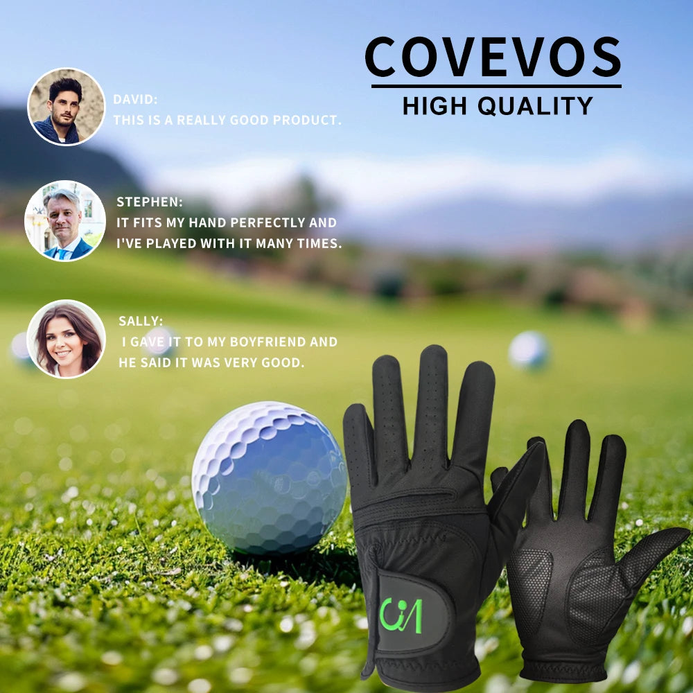 leather high performance golf glove
